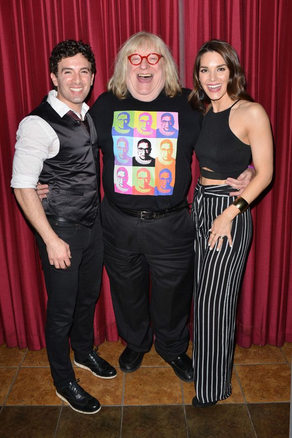 Kelli Barrett, Jarrod Spector, Bruce Vilanch Photo