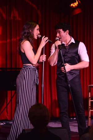 Kelli Barrett and Jarrod Spector @ BroadwayWorld Kelli Barrett and Jarrod Spector Photo