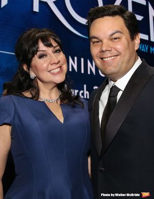 Kristen Anderson-Lopez and Robert Lopez @ BroadwayWorld Kristen Anderson-Lopez and Robert Lopez Photo