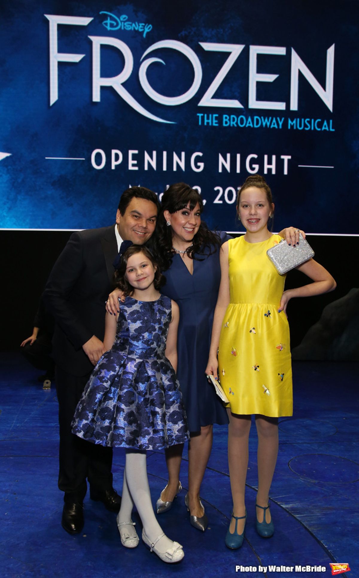 Kristen Anderson-Lopez and Robert Lopez  at 