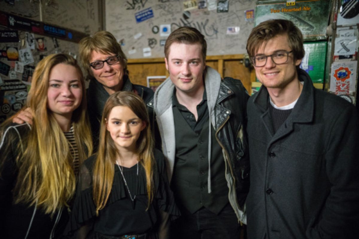 Are Wolfe, Frankie Vinci, Kjersti Long, Hunter Wolfe, Trevor Brown at 