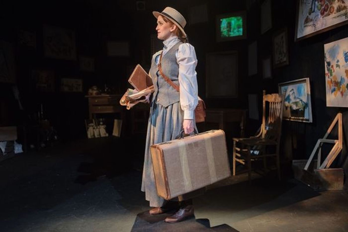 Photo Flash: Red Rover Theatre Company Presents VISITING CEZANNE  Image