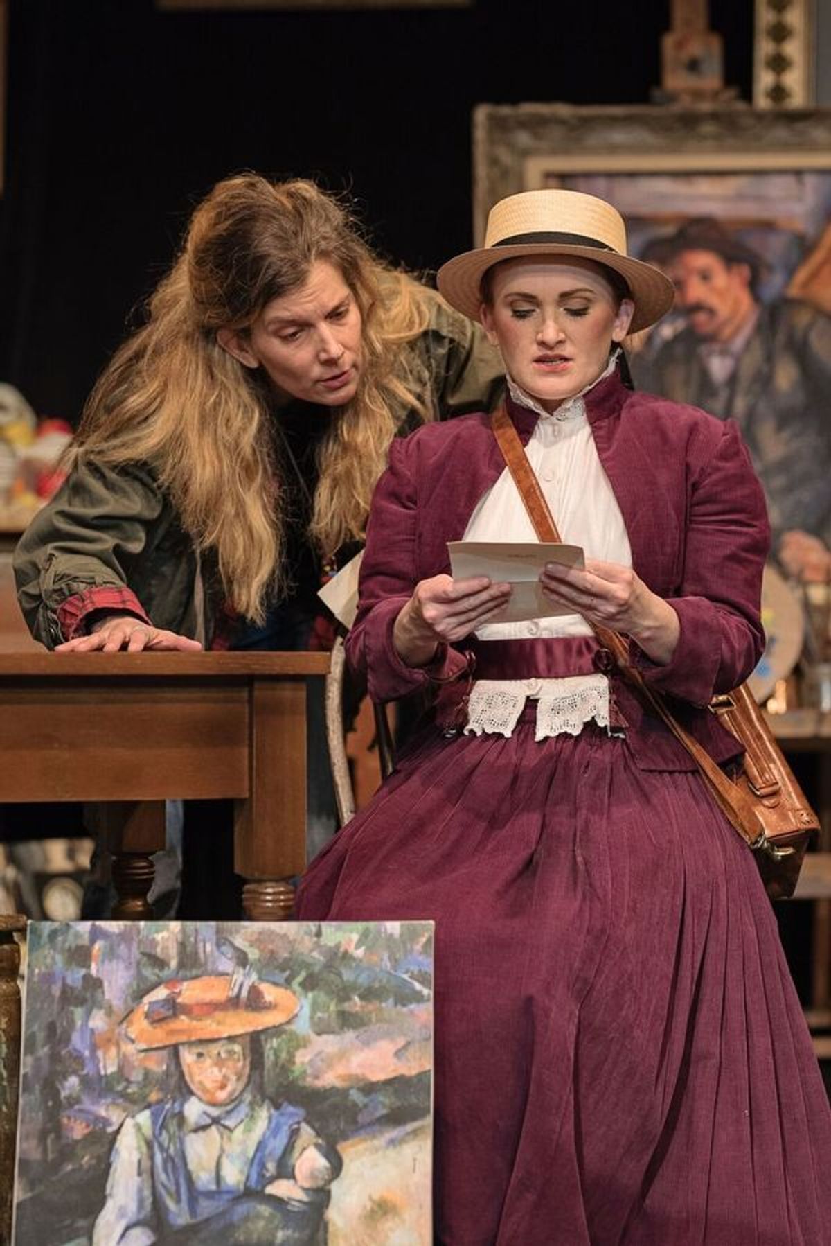 Molly Hall, Libby Barnard at 