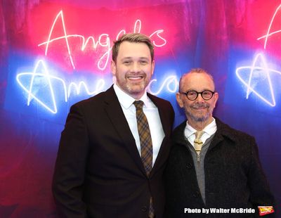 Michael Arden and Joel Grey Photo