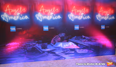 The Broadway Opening Night Arrivals for "Angels In America" - Part One and Part Two a Photo