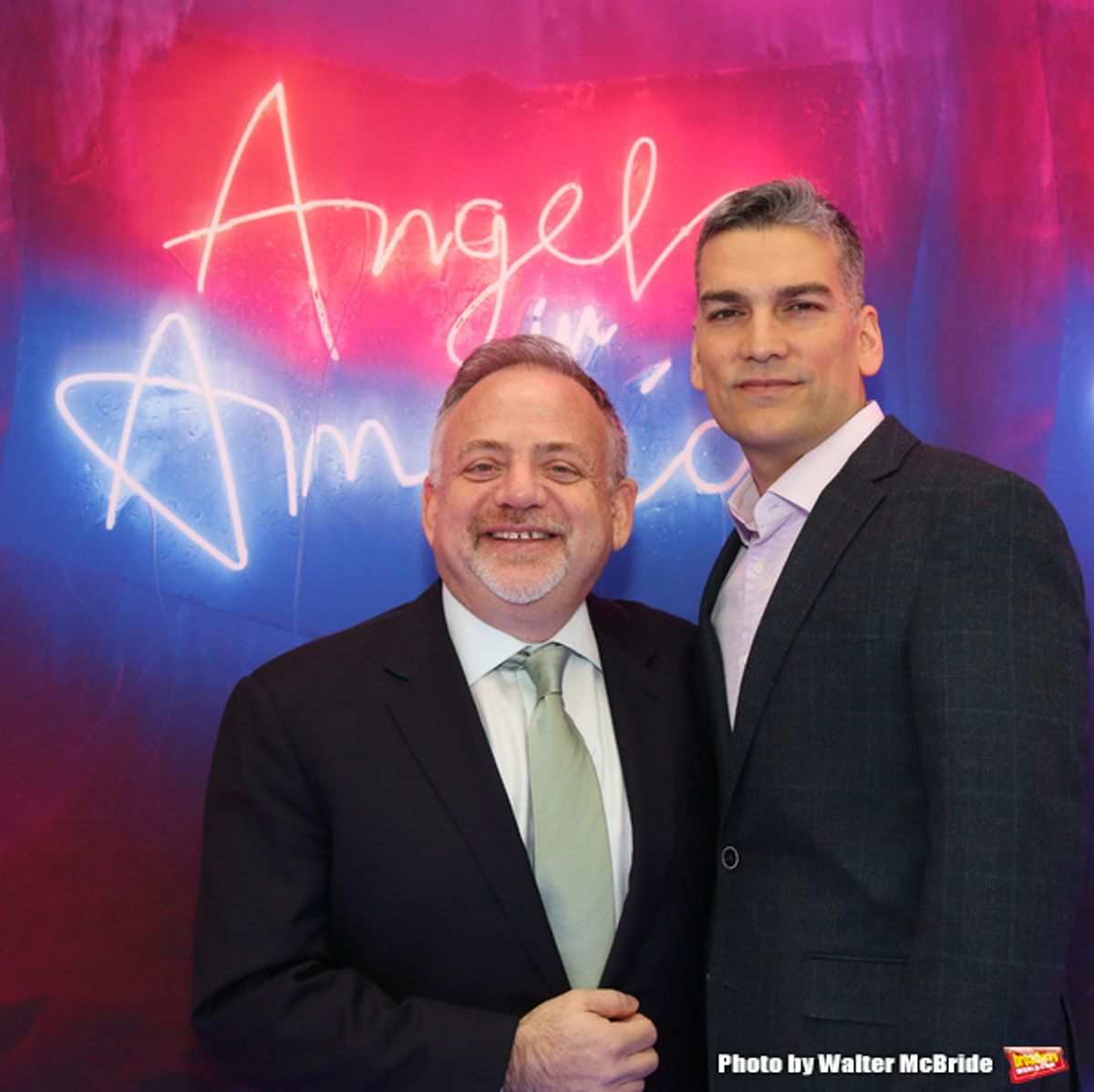 Marc Shaiman and Louis Mirabal  at 