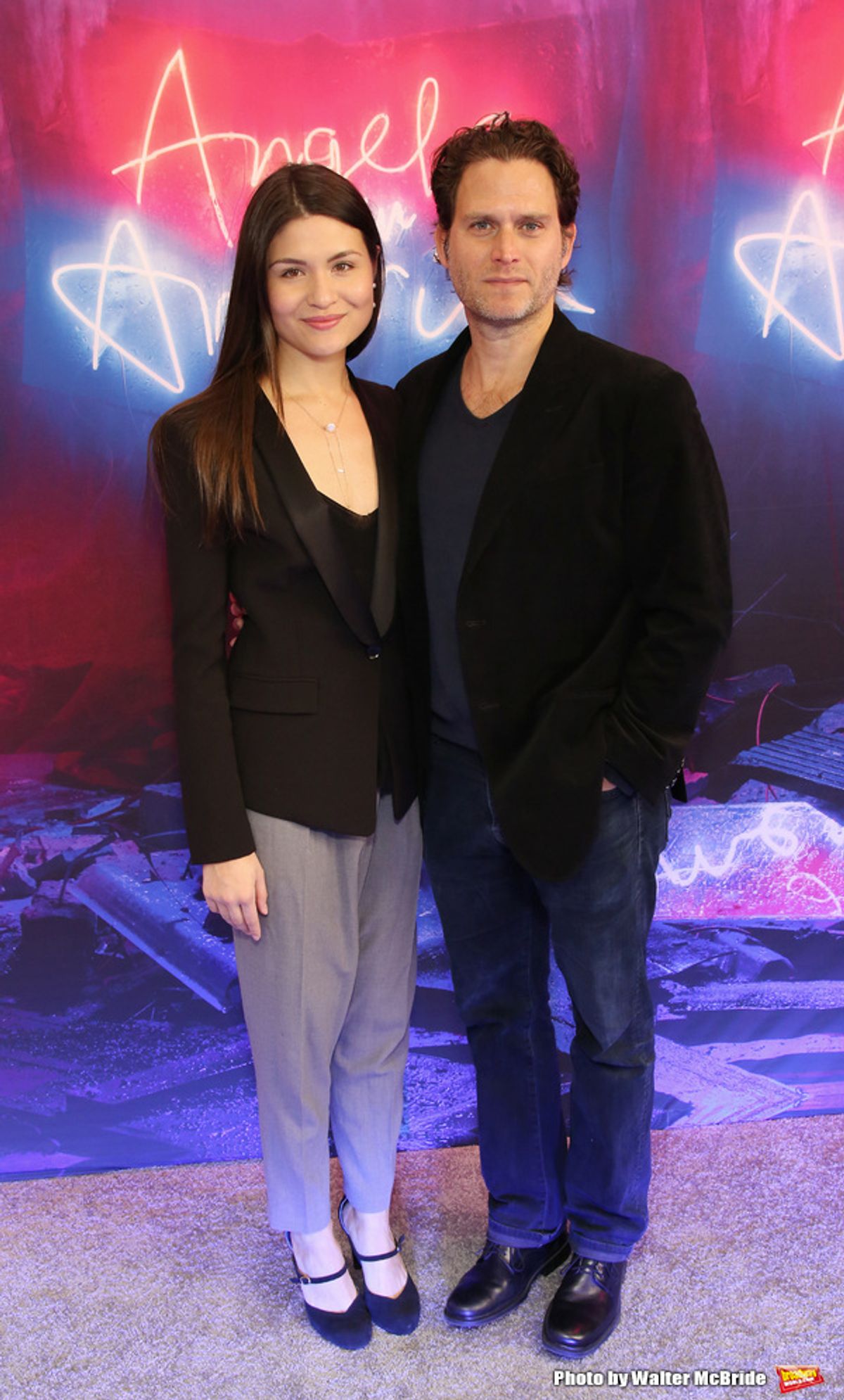 Phillipa Soo and Steven Pasquale at 