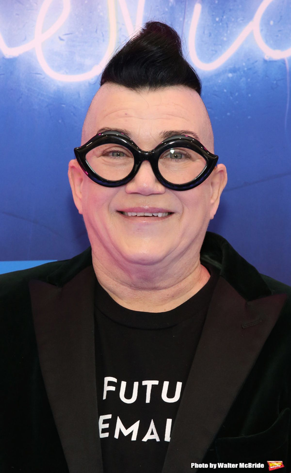 Lea Delaria at On the Red Carpet at Opening Night of ANGELS IN AMERICA