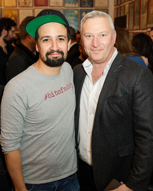 Lin-Manuel Miranda and Jeffrey Finn Photo
