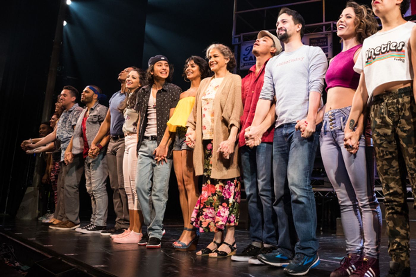 Photo Flash: Lin-Manuel Drops In Uptown with the Kennedy Center Cast of IN THE HEIGHTS  Image