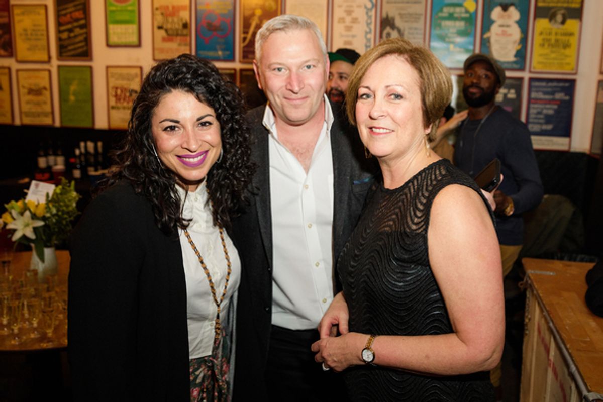 Stephanie Klemons, Jeffrey Finn, and Deborah Rutter at 