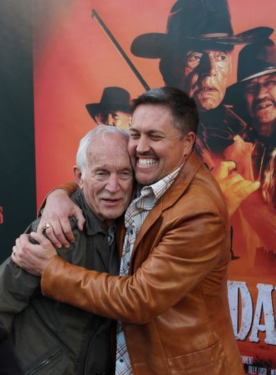  Lance Henriksen and Mark Landre Gould Photo