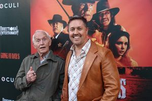 Lance Henriksen and Mark Landre Gould @ BroadwayWorld Lance Henriksen and Mark Landre Gould Photo