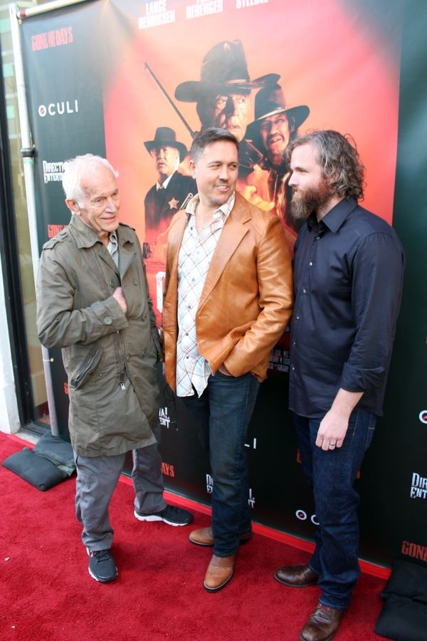 Lance Henriksen, Mark Landre Gould, Billy Lush Photo