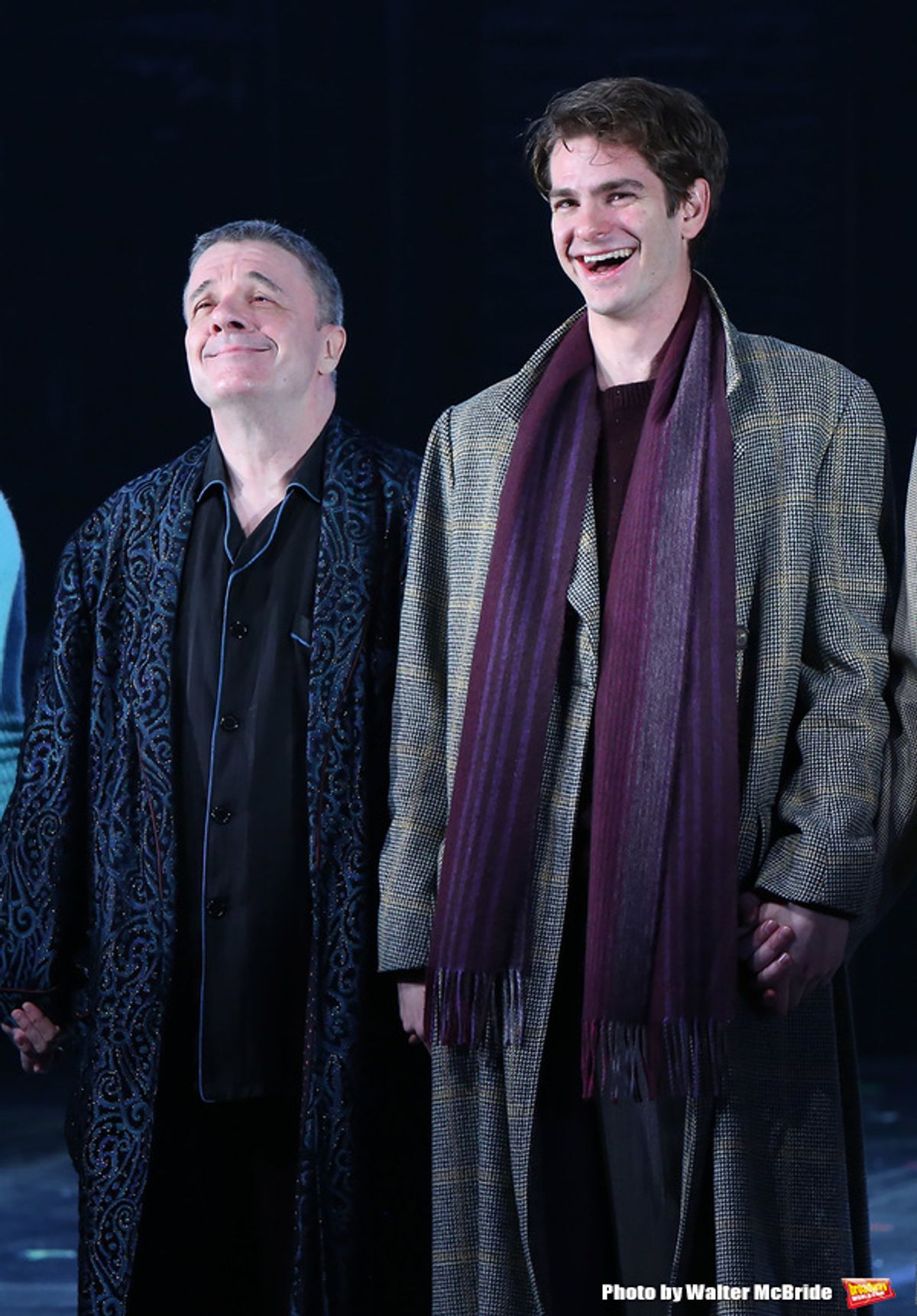 Nathan Lane and Andrew Garfield  at 