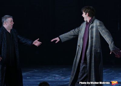 Nathan Lane and Andrew Garfield  Photo