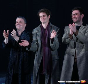Nathan Lane, Andrew Garfield and James McArdle @ BroadwayWorld Nathan Lane, Andrew Garfield and James McArdle Photo