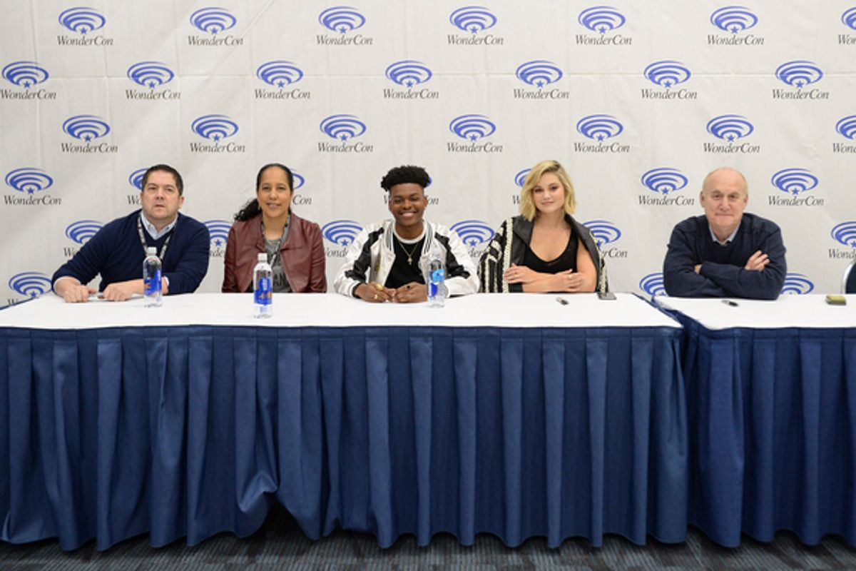 JOE POKASKI, GINA PRINCE-BYTHEWOOD, GINA PRINCE-BYTHEWOOD, AUBREY JOSEPH, OLIVIA HOLT, JEPH LOEB  at 