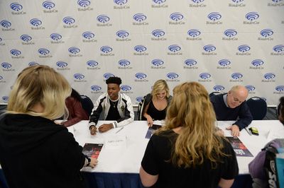 AUBREY JOSEPH, OLIVIA HOLT, JEPH LOEB Photo