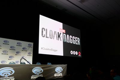 Joe Pokaski, Aubrey Joseph, Olivia Holt, Gina Prince-Bythewood, Jeph Loeb Photo