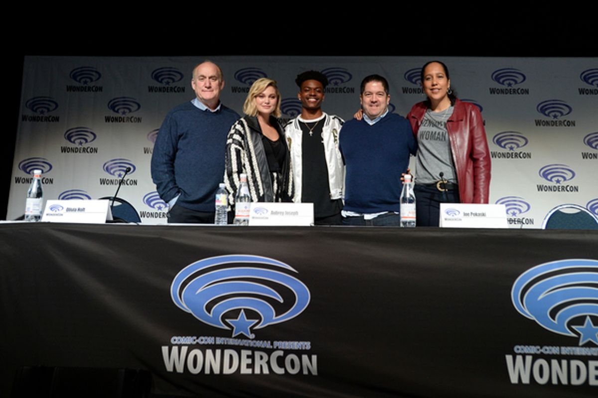 JEPH LOEB, OLIVIA HOLT, AUBREY JOSEPH, JOE POKASKI, GINA PRINCE-BYTHEWOOD at 