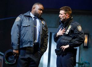 Brian Tyree henry and Chris Evans Photo