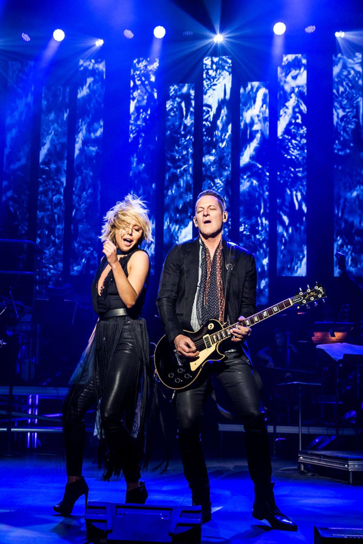 Chloe Lowery, Tony Bruno at 