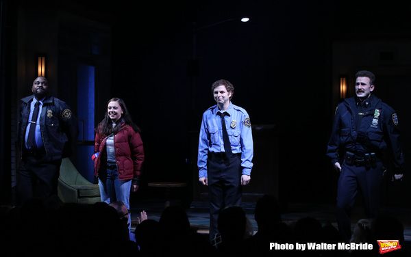Brian Tyree Henry, Bel Powley, Michael Cera and Chris Evans  Photo