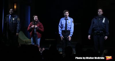 Brian Tyree Henry, Bel Powley, Michael Cera and Chris Evans Photo