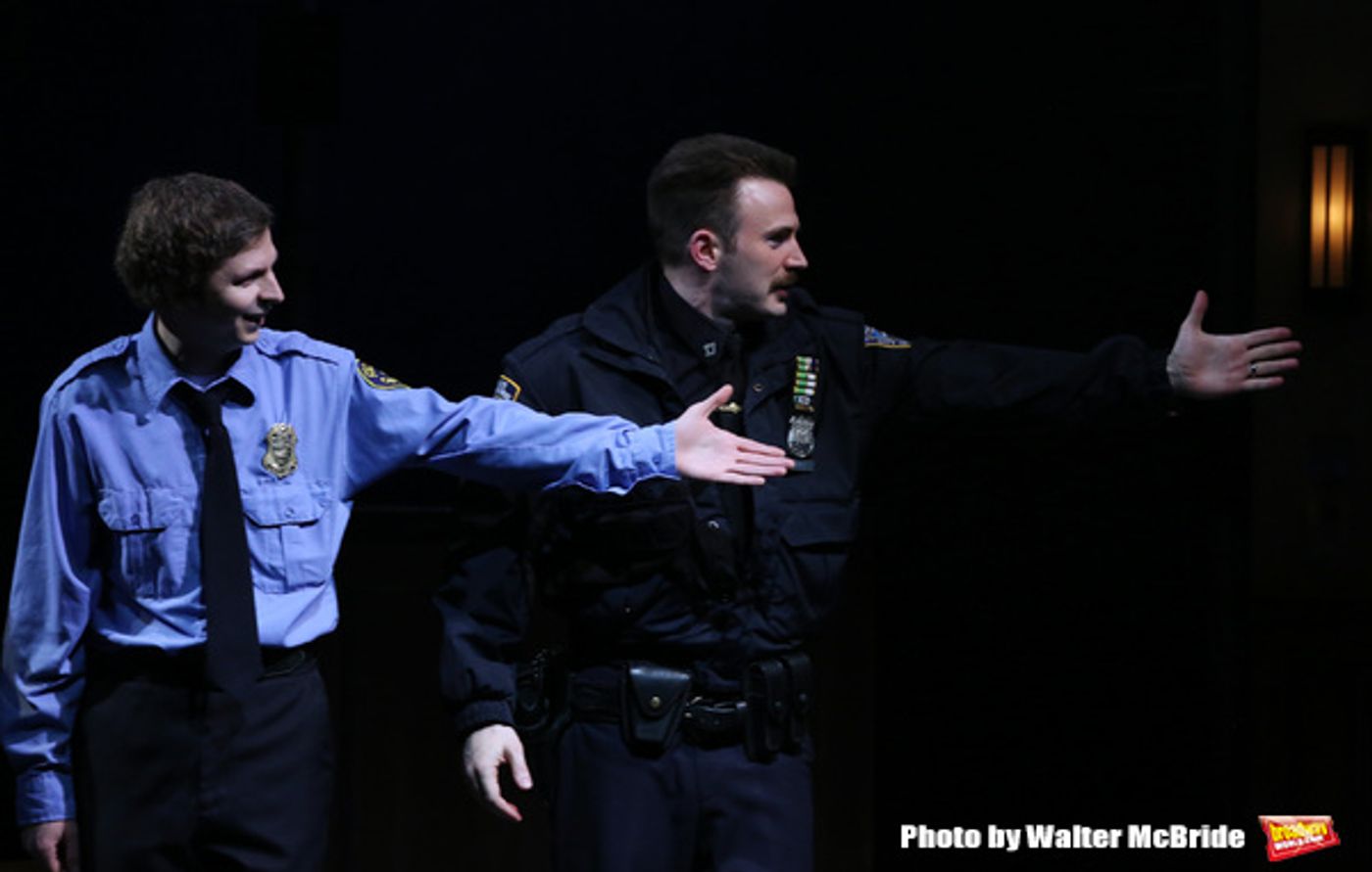 Photo Coverage: Chris Evans and the Cast of LOBBY HERO Takes Their Opening Night Bows  Image