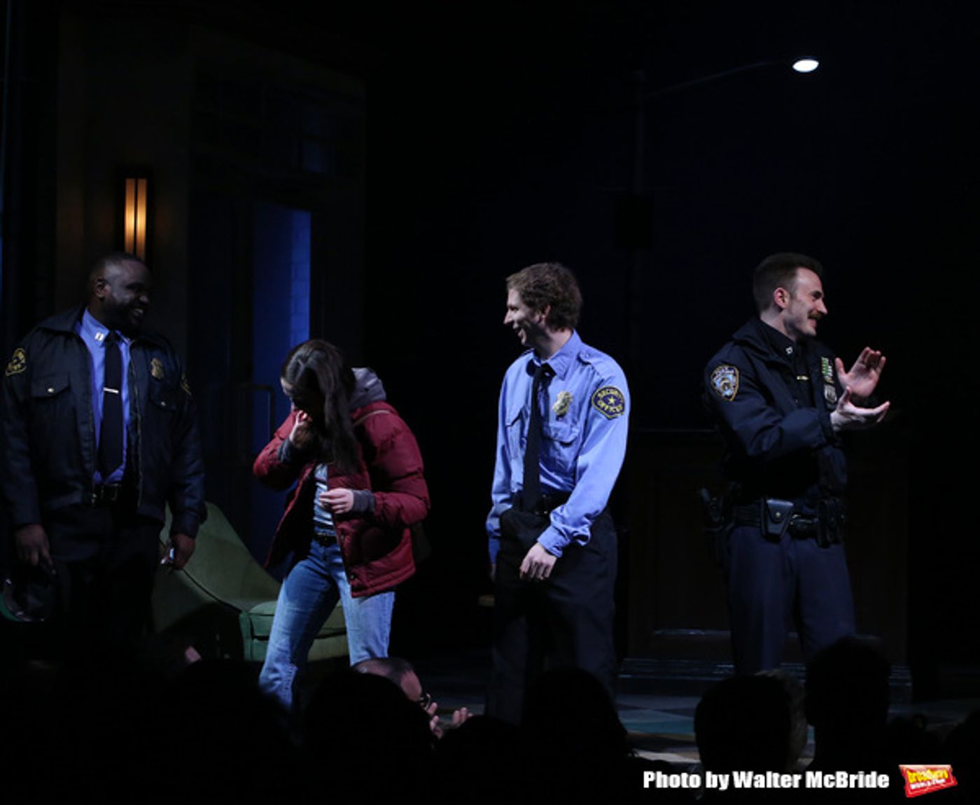 Photo Coverage: Chris Evans and the Cast of LOBBY HERO Takes Their Opening Night Bows  Image