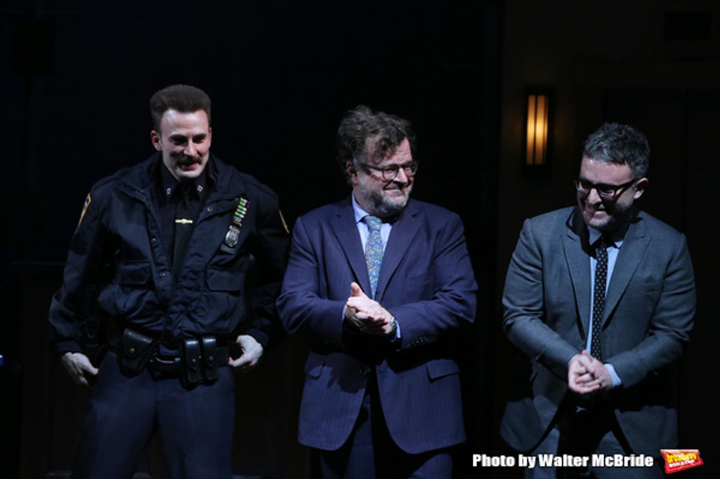 Photo Coverage: Chris Evans and the Cast of LOBBY HERO Takes Their Opening Night Bows  Image