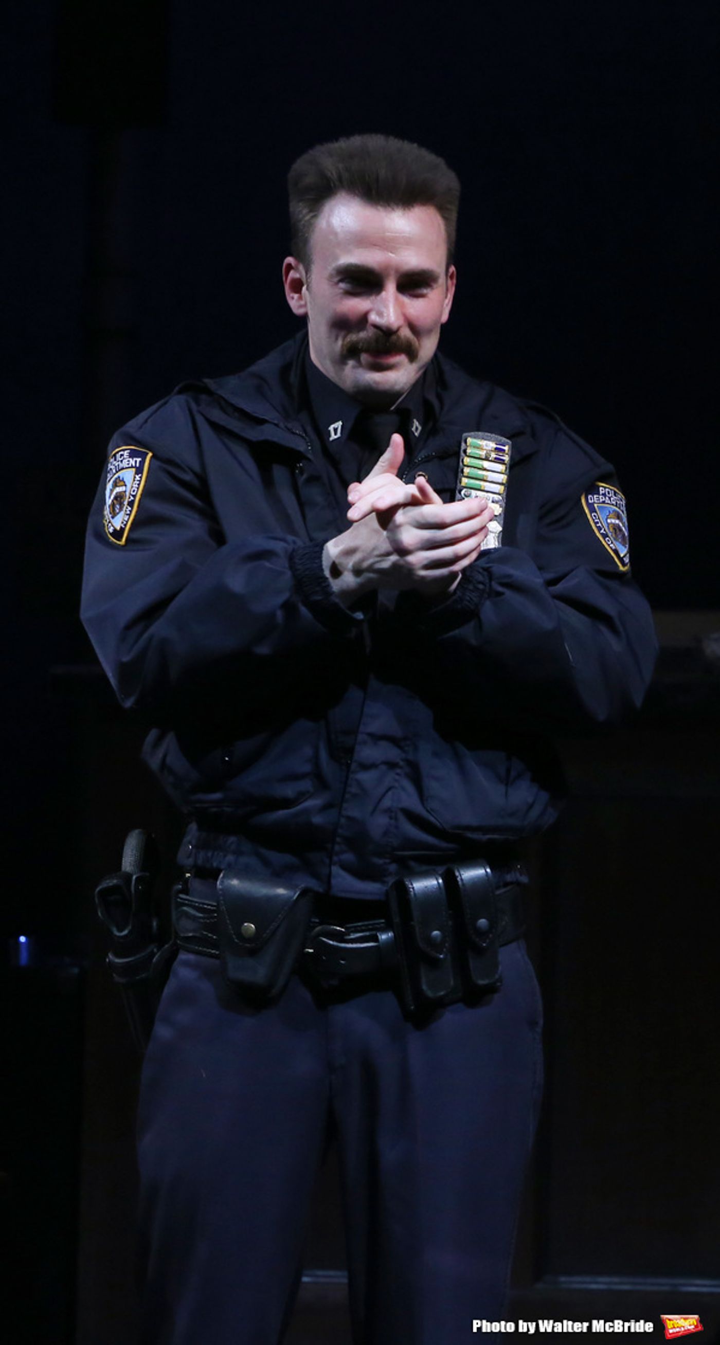 Photo Coverage: Chris Evans and the Cast of LOBBY HERO Takes Their Opening Night Bows  Image