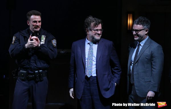 Chris Evans, Kenneth Lonergan and Trip Cullman Photo