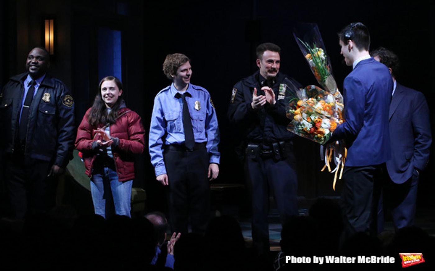 Photo Coverage: Chris Evans and the Cast of LOBBY HERO Takes Their Opening Night Bows  Image