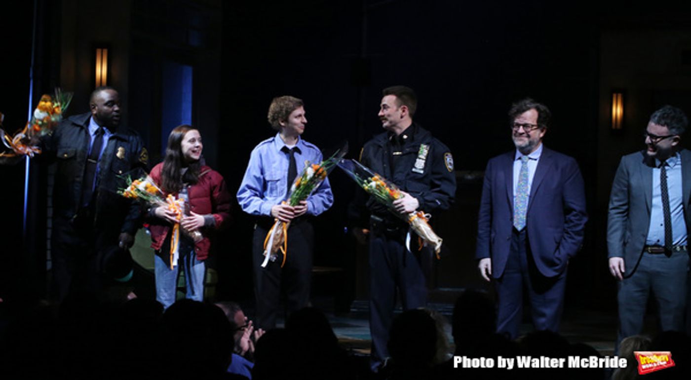 Photo Coverage: Chris Evans and the Cast of LOBBY HERO Takes Their Opening Night Bows  Image