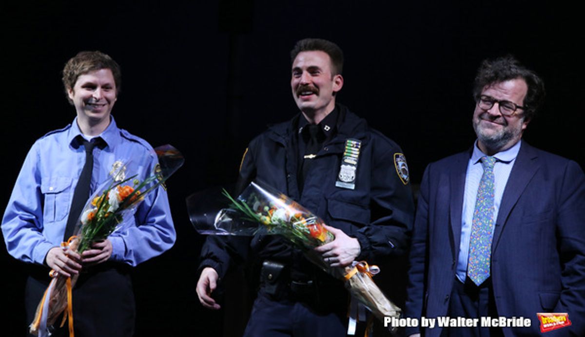 Michael Cera, Chris Evans and Kenneth Lonergan at 