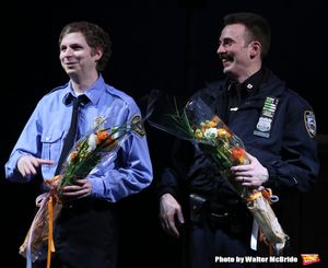Michael Cera and Chris Evans @ BroadwayWorld Michael Cera and Chris Evans Photo
