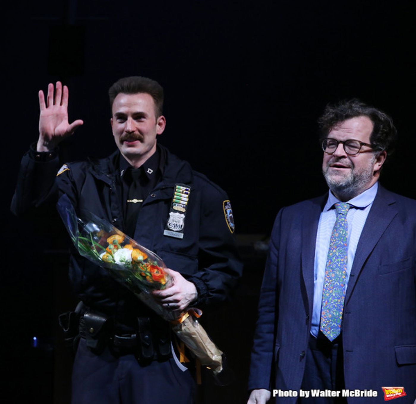 Photo Coverage: Chris Evans and the Cast of LOBBY HERO Takes Their Opening Night Bows  Image
