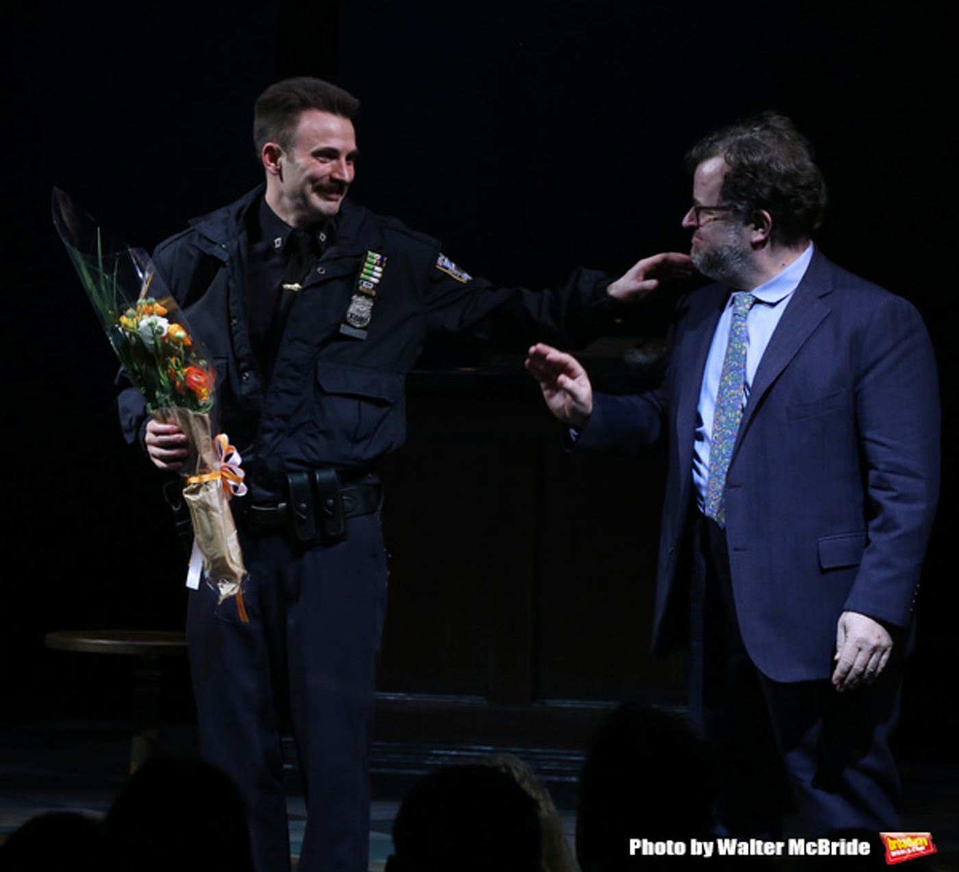 Photo Coverage: Chris Evans and the Cast of LOBBY HERO Takes Their Opening Night Bows  Image