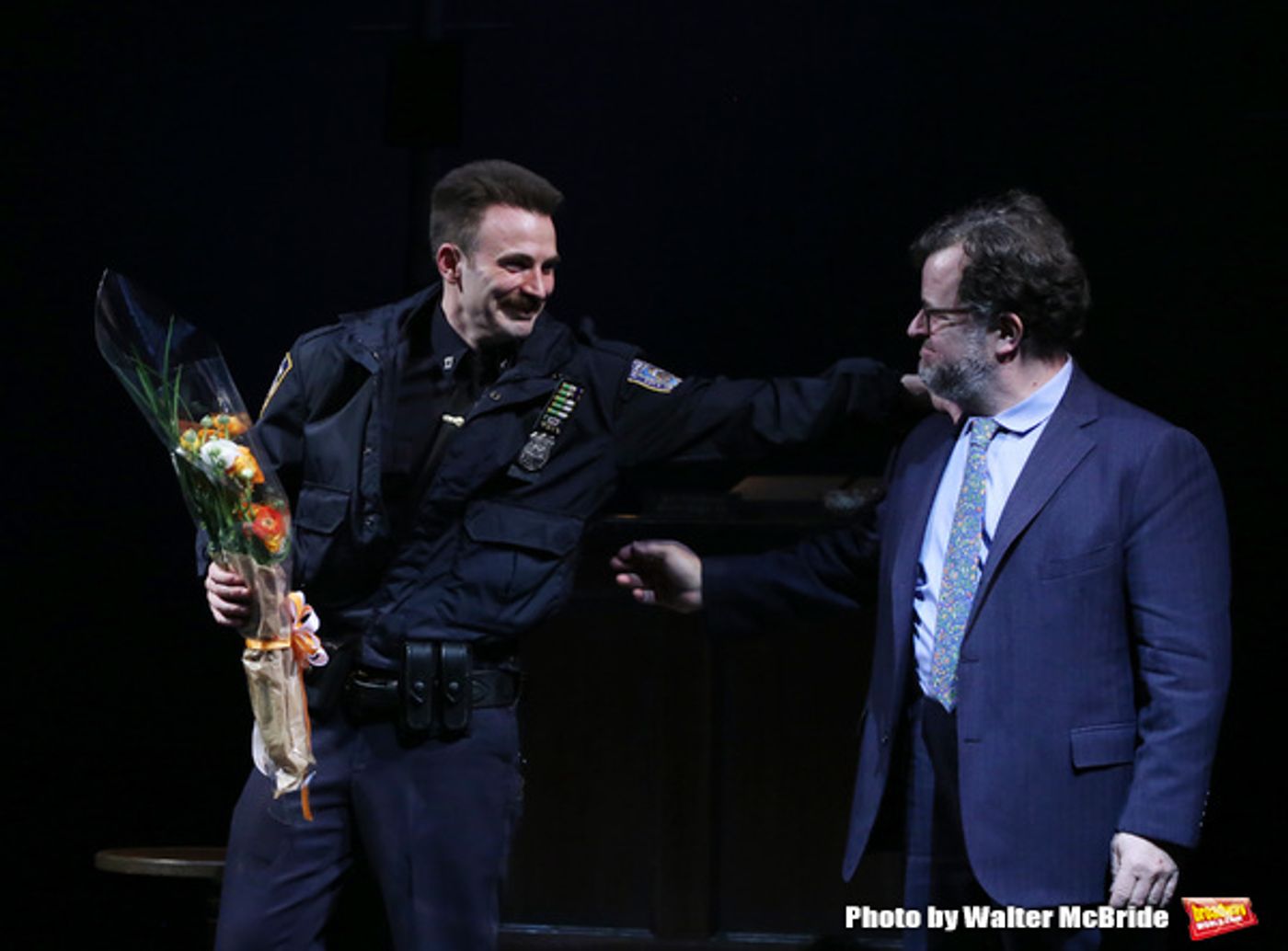 Photo Coverage: Chris Evans and the Cast of LOBBY HERO Takes Their Opening Night Bows  Image