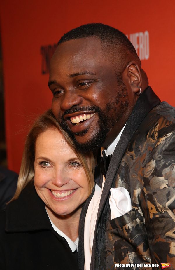 Katie Couric and Brian Tyree Henry  Photo