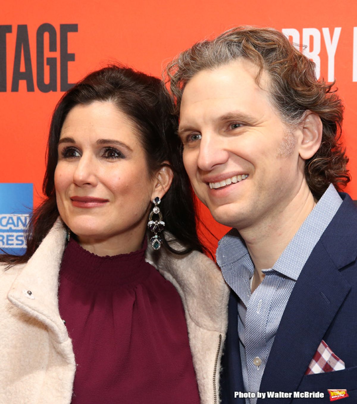 Stephanie J. Block and Sebastian Arcelus at 