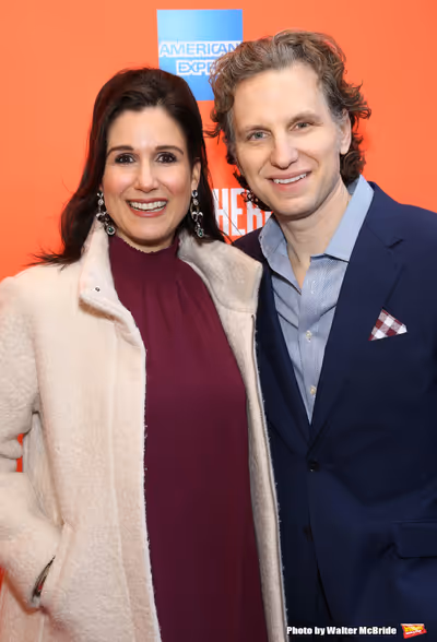 Stephanie J. Block and Sebastian Arcelus  Photo
