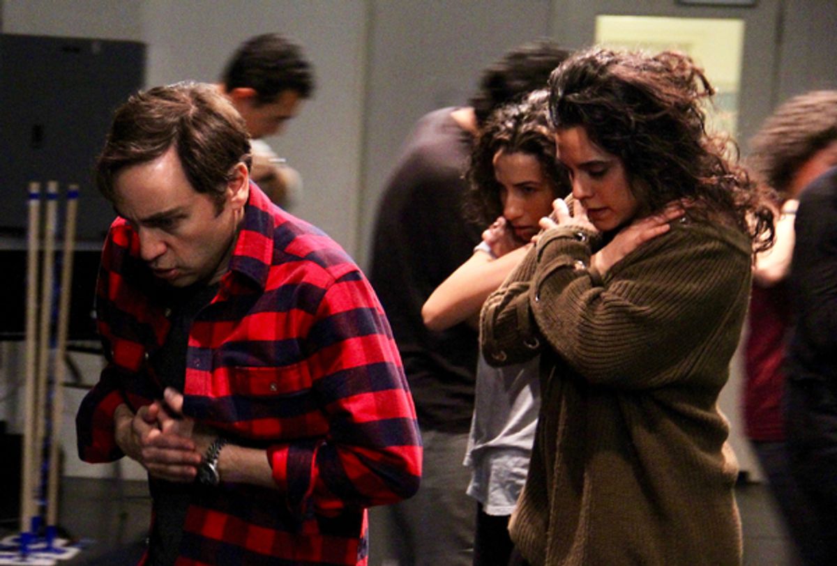 Ben Steinfeld and Sepideh Moafi - background L. Elwazani and company  at 