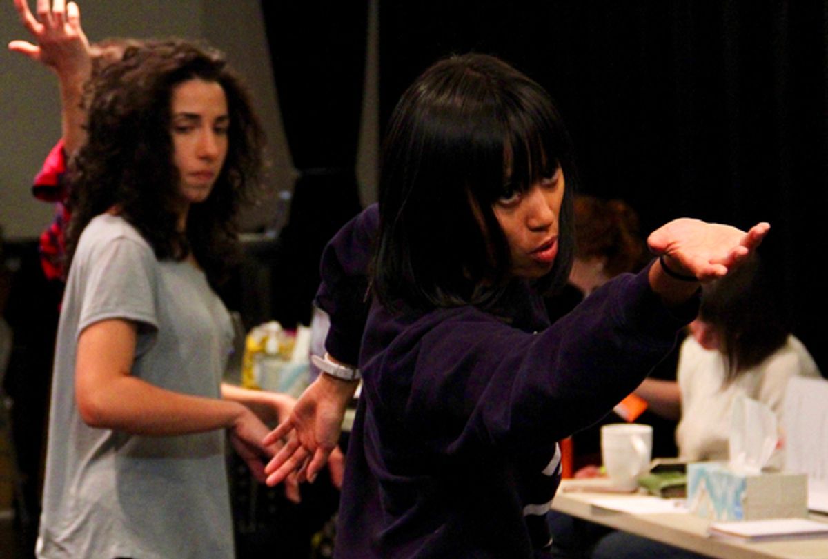 Karla Puno Garcia and Layan Elwazani at 