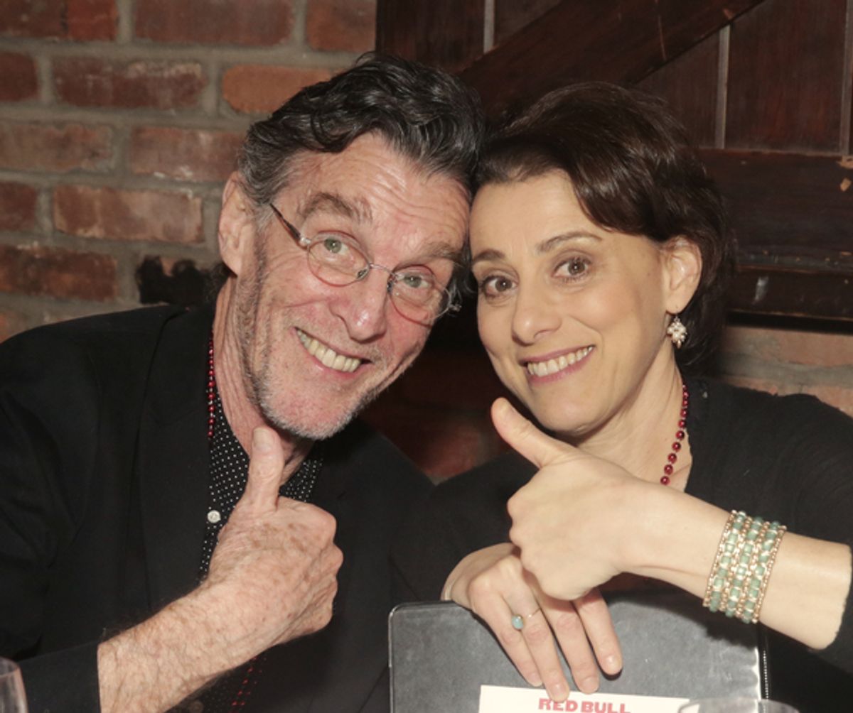 John Glover and Judy Kuhn at the Tenth Annual RUNNING OF THE RED BULLS Benefit at 