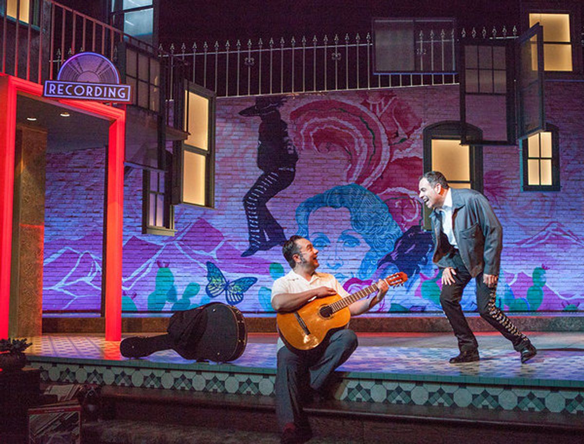 (from left) Rodney Lizcano and Bobby Plasencia at 