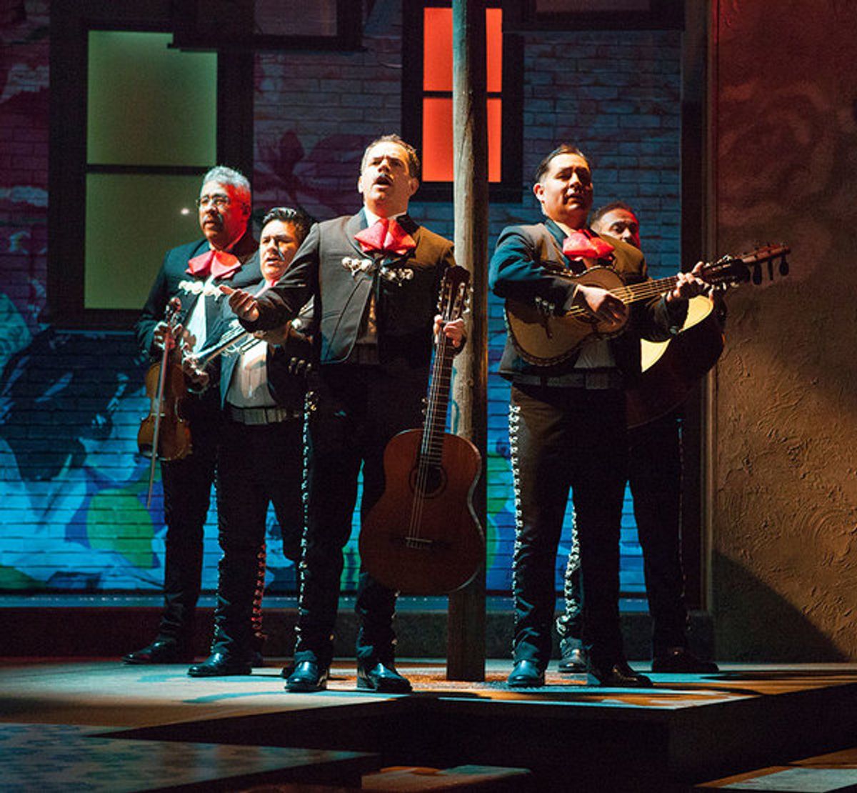 (from left) Tom Tinoco, Fernando Guadalupe Zarate Hernandez, Bobby Plasencia, Erick Jiminez, and Ruben Marin at 