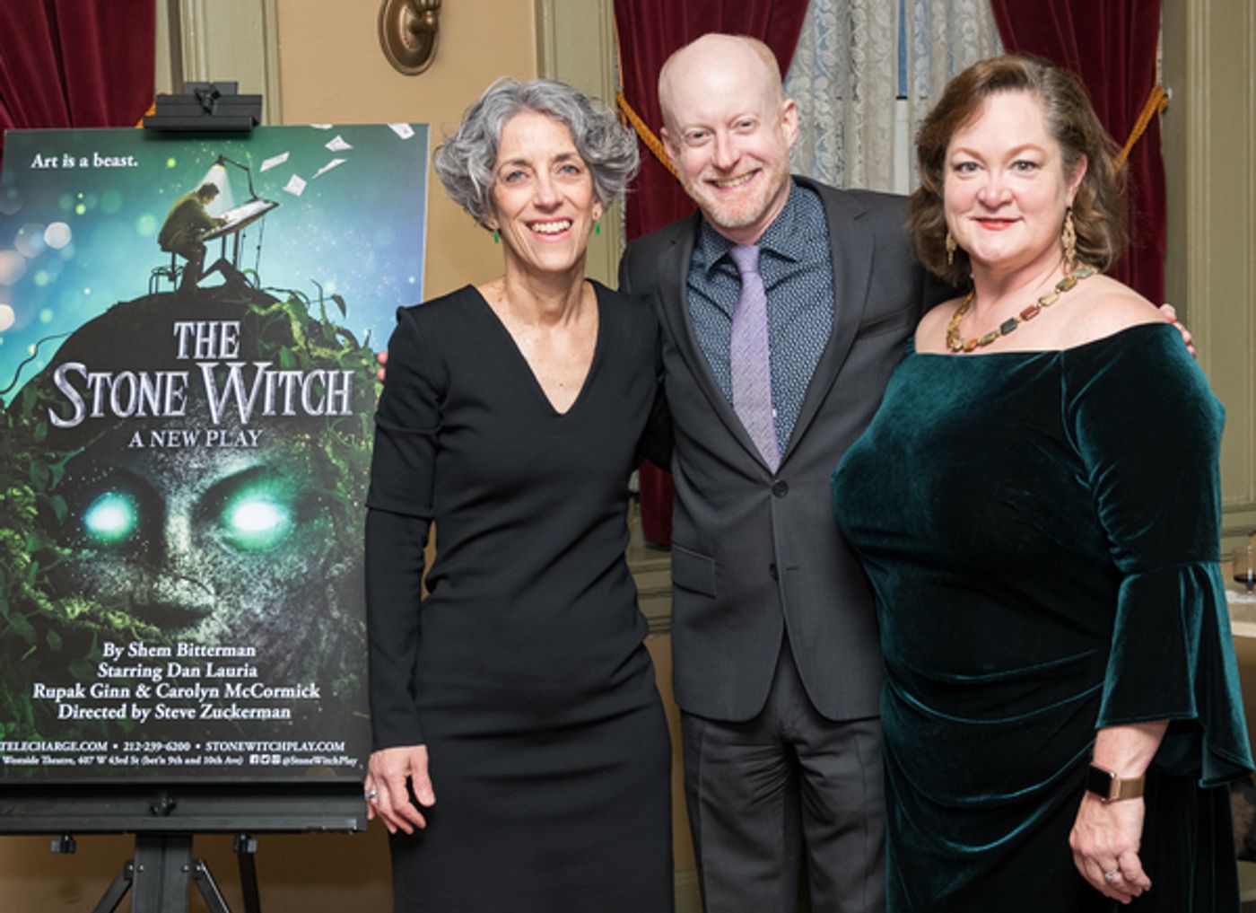 Photo Flash: THE STONE WITCH Celebrates Opening Night at the Westside Theatre  Image